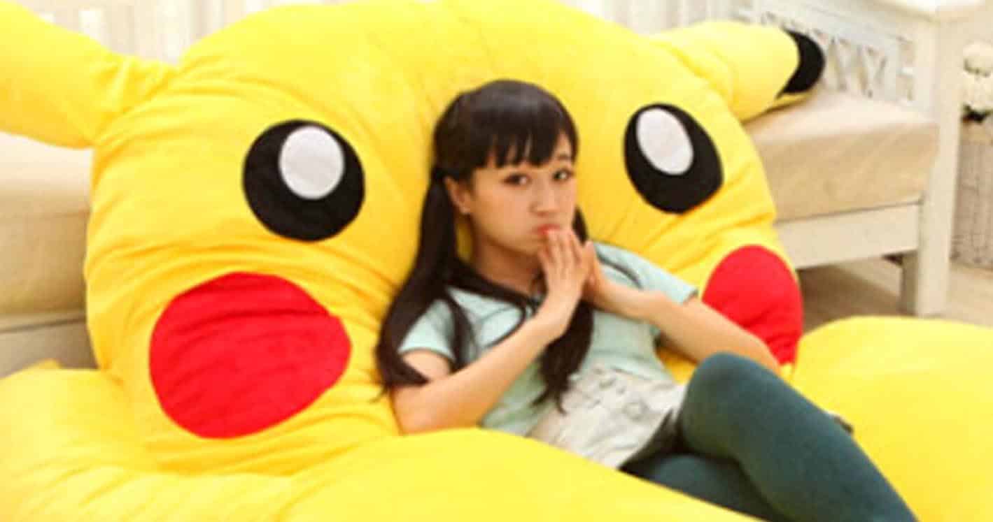 oversized pikachu plush