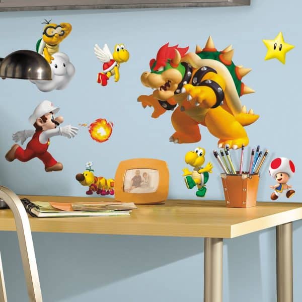 Super Mario Wall Decals Shut Up And Take My Yen 8764