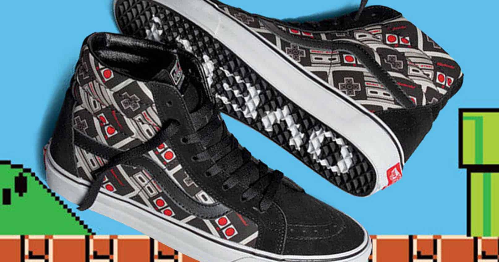 NES Game Over Vans Shoes - Shut Up And 
