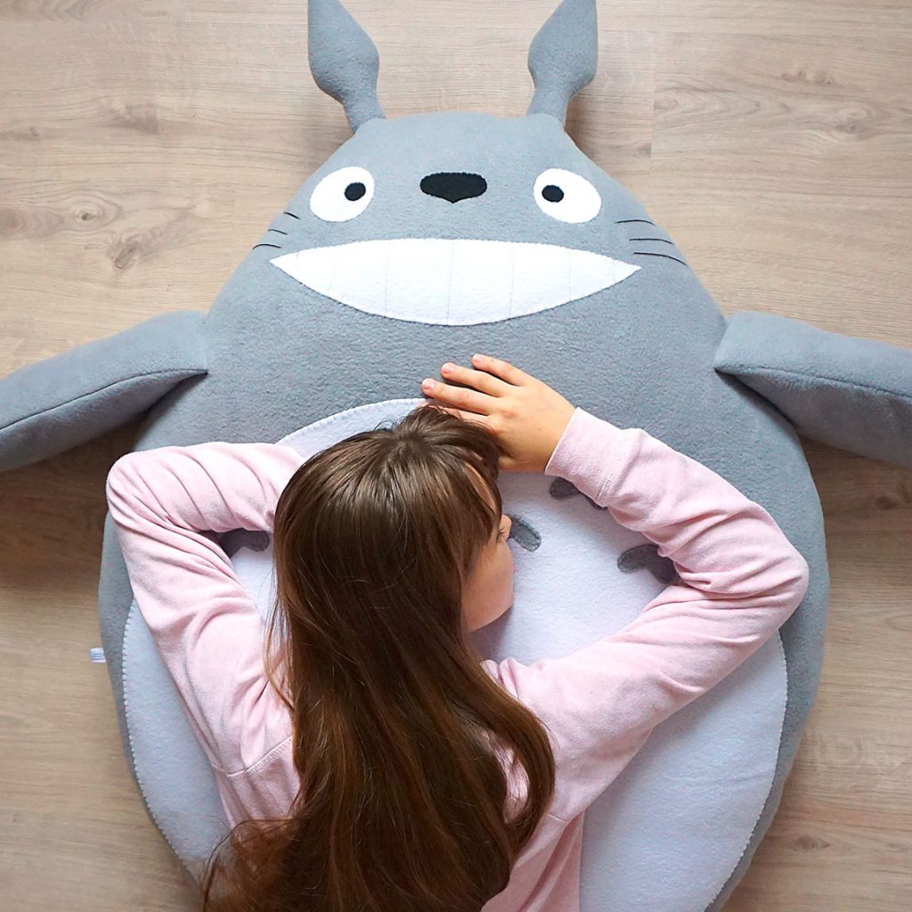 giant totoro plush pillow bed