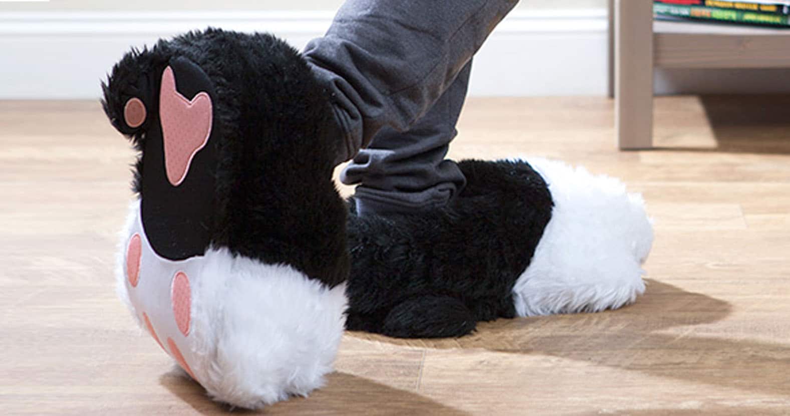 Cat Paw Slippers With Sound - Shut Up 