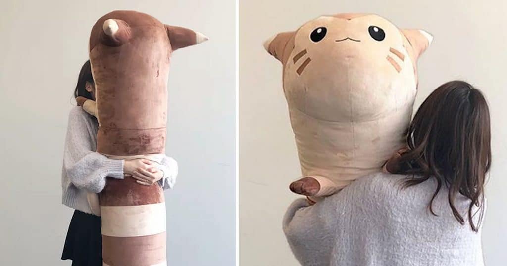 life size pokemon plush furret