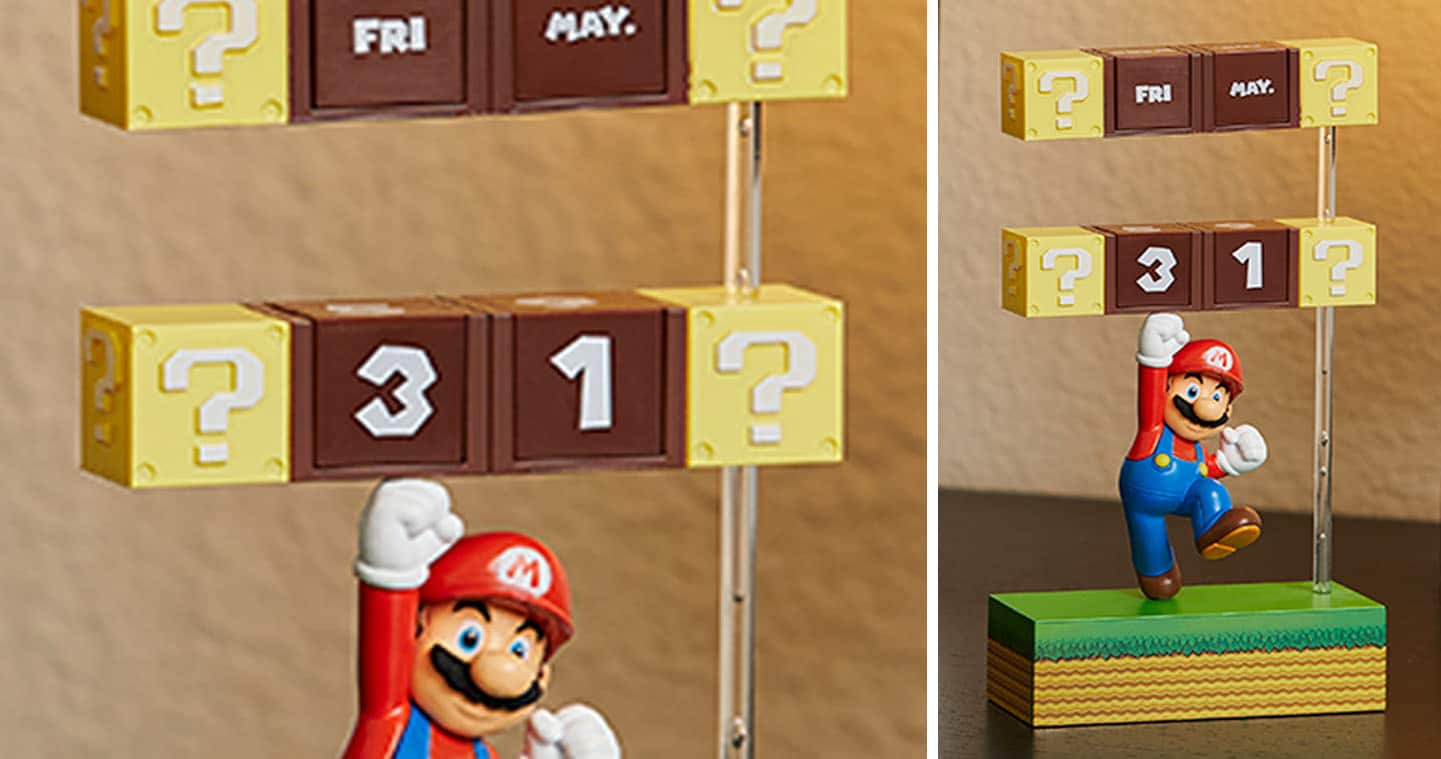 Super Mario Figural Calendar Shut Up And Take My Yen