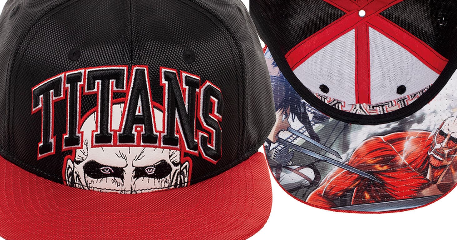 attack on titan snapback