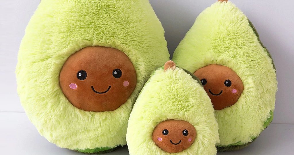 avocado cat plush