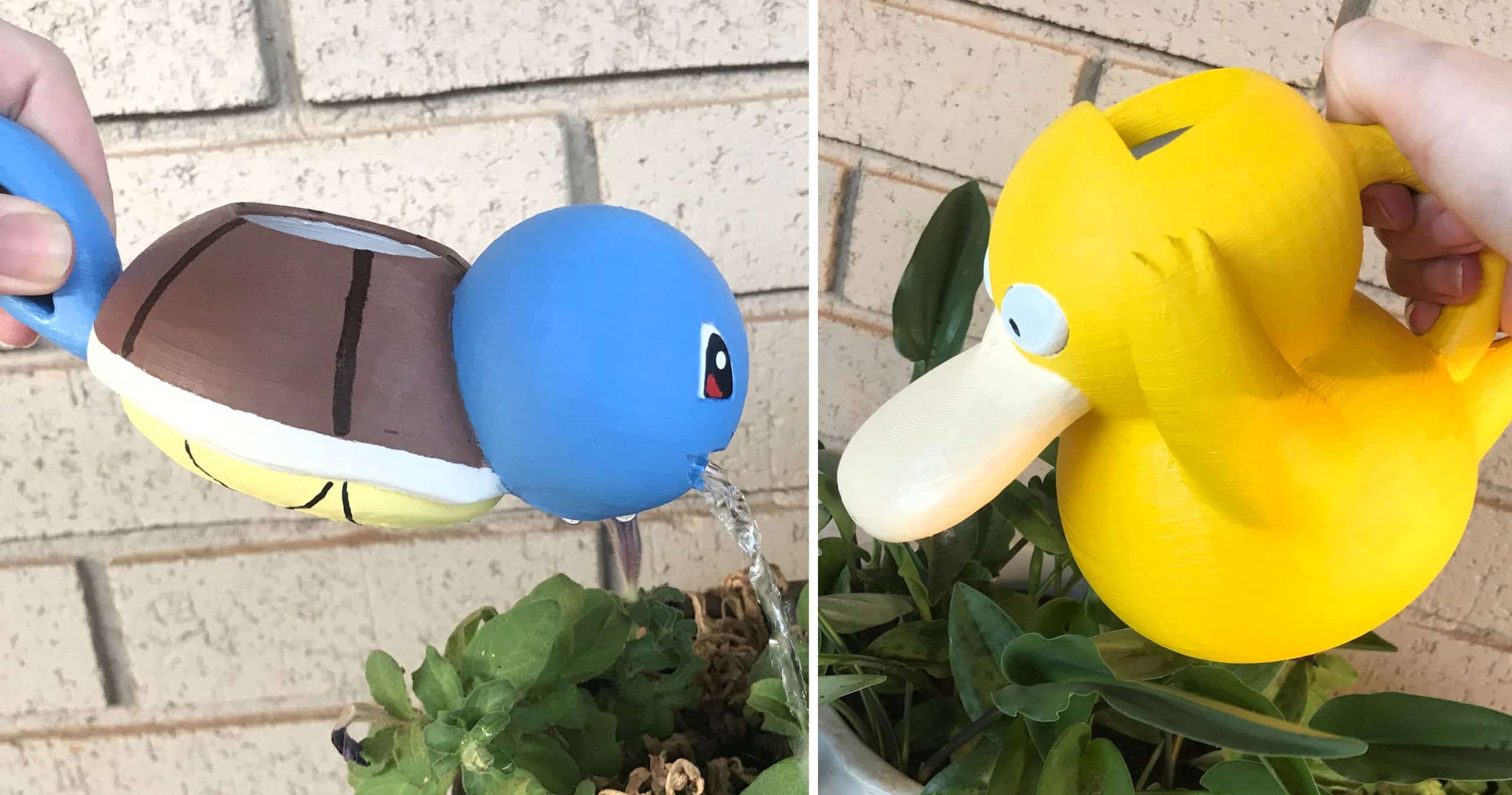 pokemon center squirtle watering can