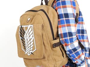 Attack on Titan Backpack Survey Corps Bag Shut Up And Take My Yen : Anime & Gaming Merchandise
