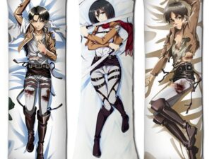 Attack on Titan Body Pillow Case Dakimakura Cover Shut Up And Take My Yen : Anime & Gaming Merchandise