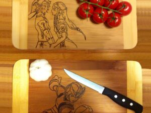 Character Cutting Boards Shut Up And Take My Yen : Anime & Gaming Merchandise