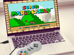 Classic Super Nintendo USB Controller Shut Up And Take My Yen : Anime & Gaming Merchandise