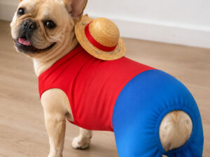 One Piece Luffy Dog Outfit