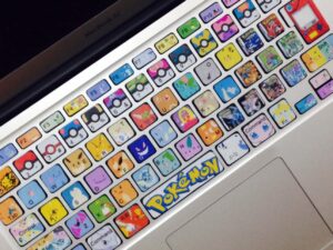 Pokemon Keyboard Stickers Mac Decals Shut Up And Take My Yen : Anime & Gaming Merchandise