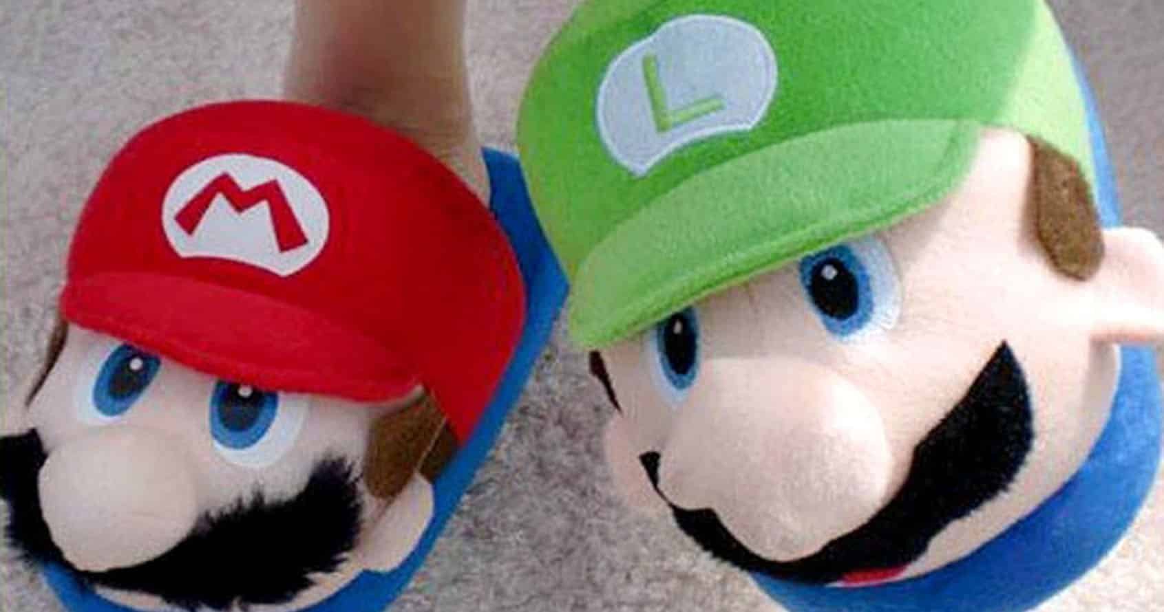 Super Mario Bros Slippers