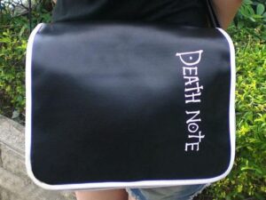 Death Note Messenger Bag Shoulder Bag Shut Up And Take My Yen : Anime & Gaming Merchandise