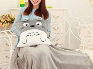 Totoro Pillow Pet With Blanket Inside Shut Up And Take My Yen : Anime & Gaming Merchandise