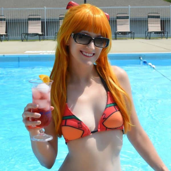 Asuka Evangelion Cosplay Bikini Shut Up And Take My Yen : Anime & Gaming Merchandise