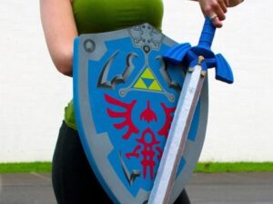 Legend Of Zelda Foam Sword and Shield Set Shut Up And Take My Yen : Anime & Gaming Merchandise