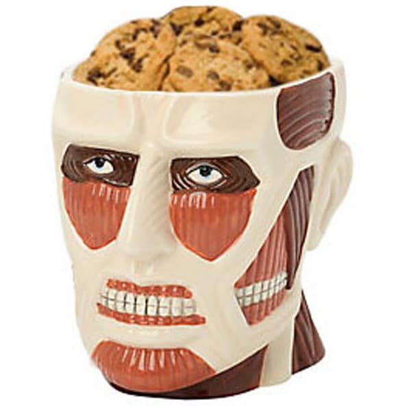 Colossal Titan Cookie Jar Shut Up And Take My Yen : Anime & Gaming Merchandise