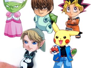 Cosplay Mix & Match Magnets Shut Up And Take My Yen : Anime & Gaming Merchandise