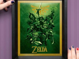 Legend of Zelda 3D Link Lenticular Shut Up And Take My Yen : Anime & Gaming Merchandise