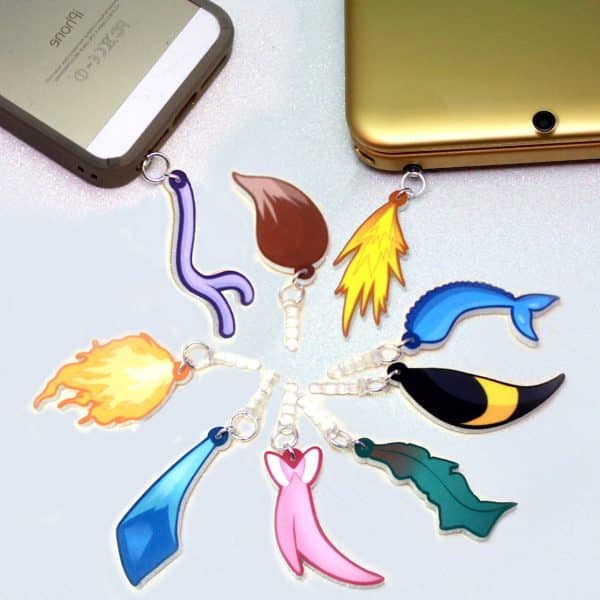 Pokemon Eevee Evolution Tail Charms Pokemon Shut Up And Take My Yen : Anime & Gaming Merchandise