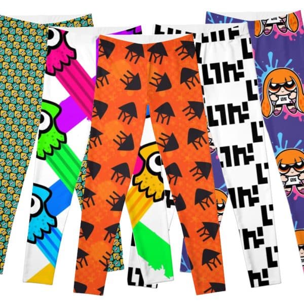 Splatoon Leggings Shut Up And Take My Yen : Anime & Gaming Merchandise