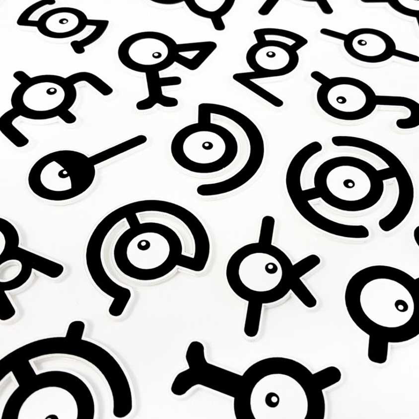 Unown Pokemon Fridge Magnets – Shut Up And Take My Yen