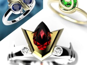 Zelda Spiritual Stone Rings