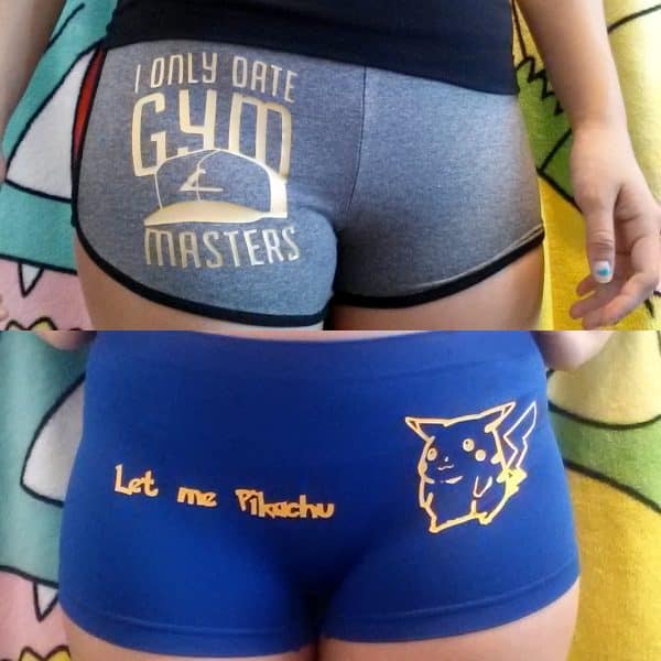 Cheeky Pokemon Shorts Shut Up And Take My Yen : Anime & Gaming Merchandise