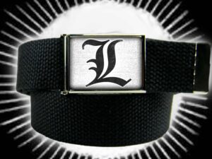 Death Note L Belt Shut Up And Take My Yen : Anime & Gaming Merchandise