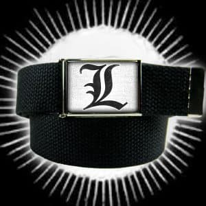 Death Note L Belt Shut Up And Take My Yen : Anime & Gaming Merchandise