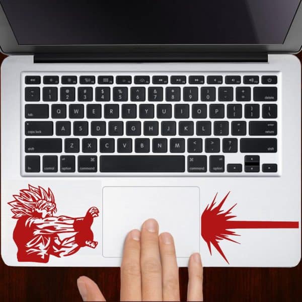 Dragon Ball Z Goku Kamehameha Laptop Decal Shut Up And Take My Yen : Anime & Gaming Merchandise