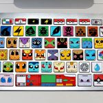 Pokemon Keyboard Stickers