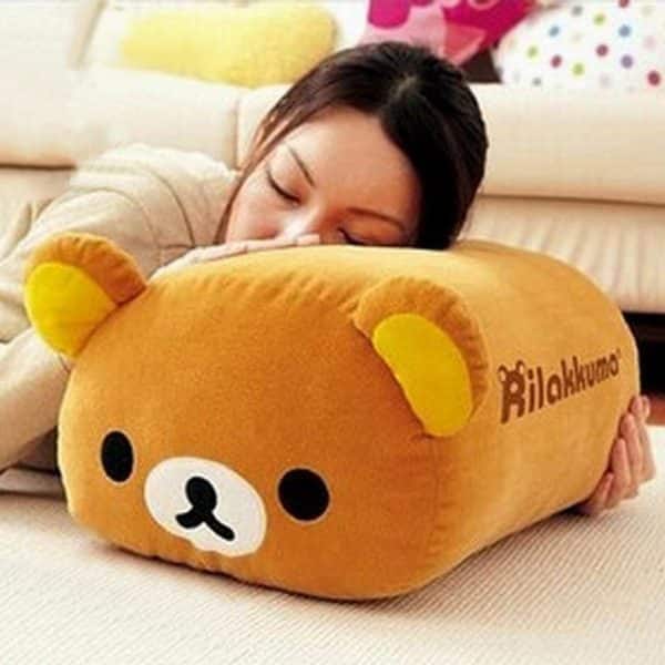 Rilakkuma Plush Rest Cushion Shut Up And Take My Yen : Anime & Gaming Merchandise