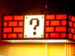 Super Mario Block Lamp
