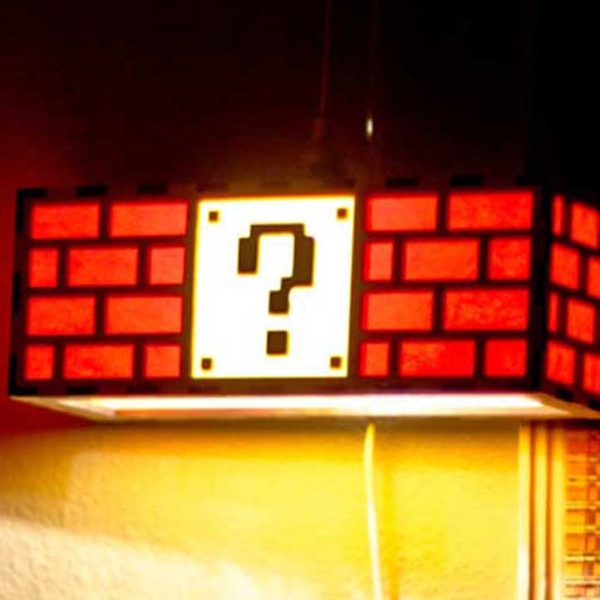 Super Mario Block Lamp