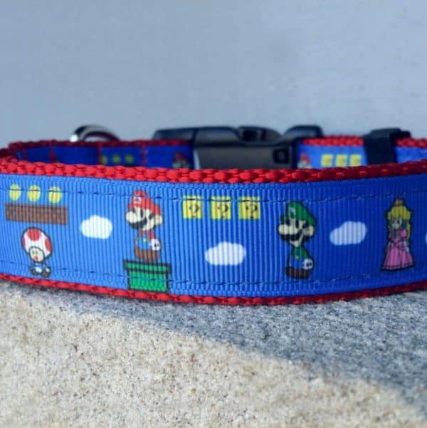 Super Mario Dog Collar Shut Up And Take My Yen : Anime & Gaming Merchandise