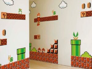 Super Mario Wall Graphics Shut Up And Take My Yen : Anime & Gaming Merchandise