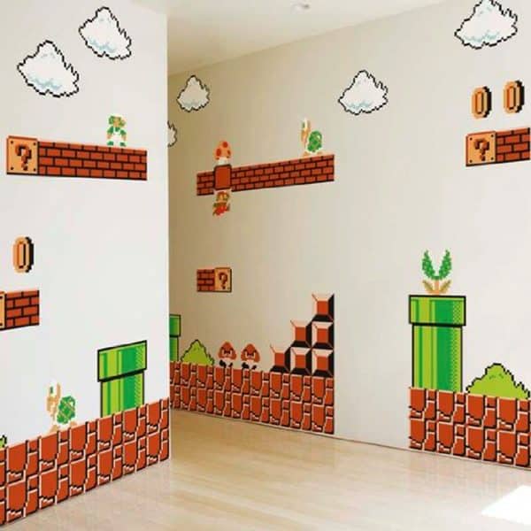 Super Mario Wall Graphics Shut Up And Take My Yen : Anime & Gaming Merchandise