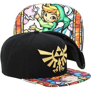 Zelda Stained Glass Snapback Hat Shut Up And Take My Yen : Anime & Gaming Merchandise