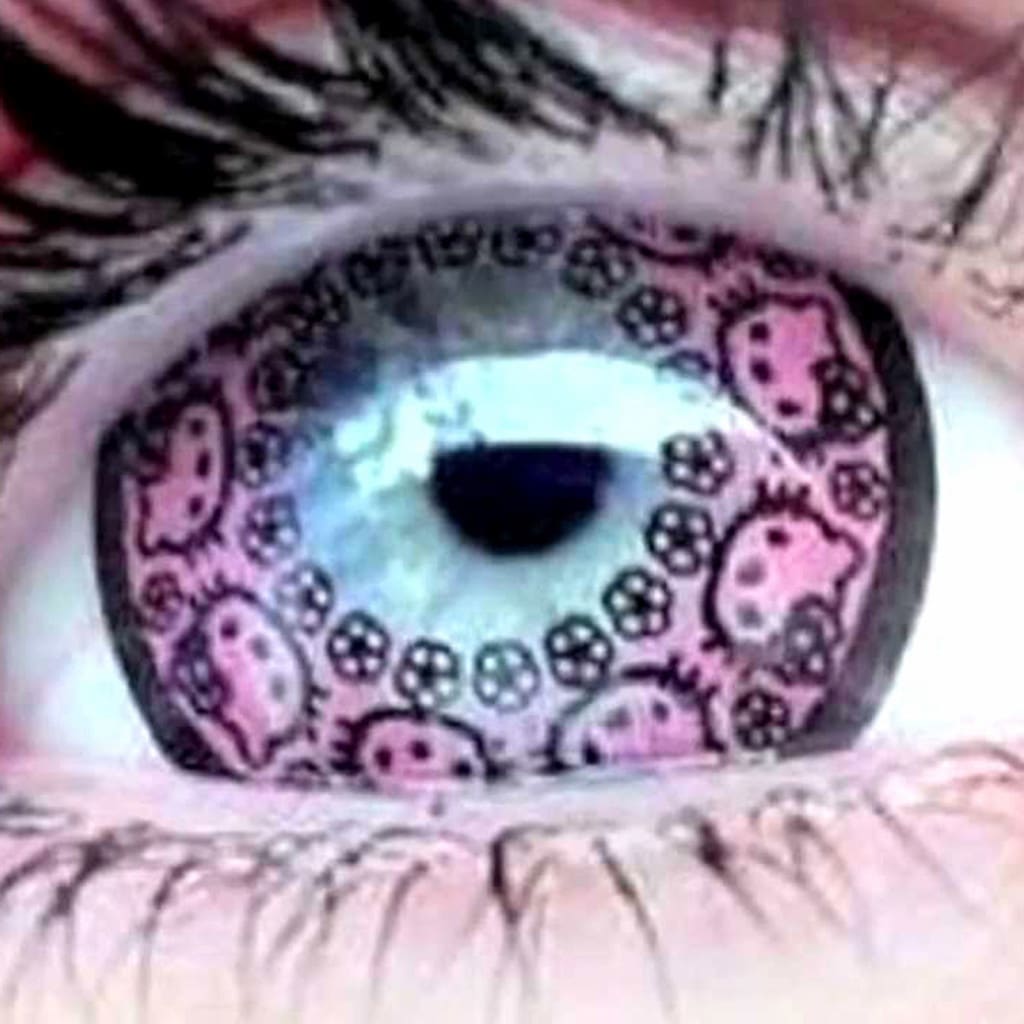 Hello Kitty Contact Lenses - Shut Up And Take My Yen