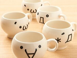 Kaomoji-Kun Mugs Shut Up And Take My Yen : Anime & Gaming Merchandise