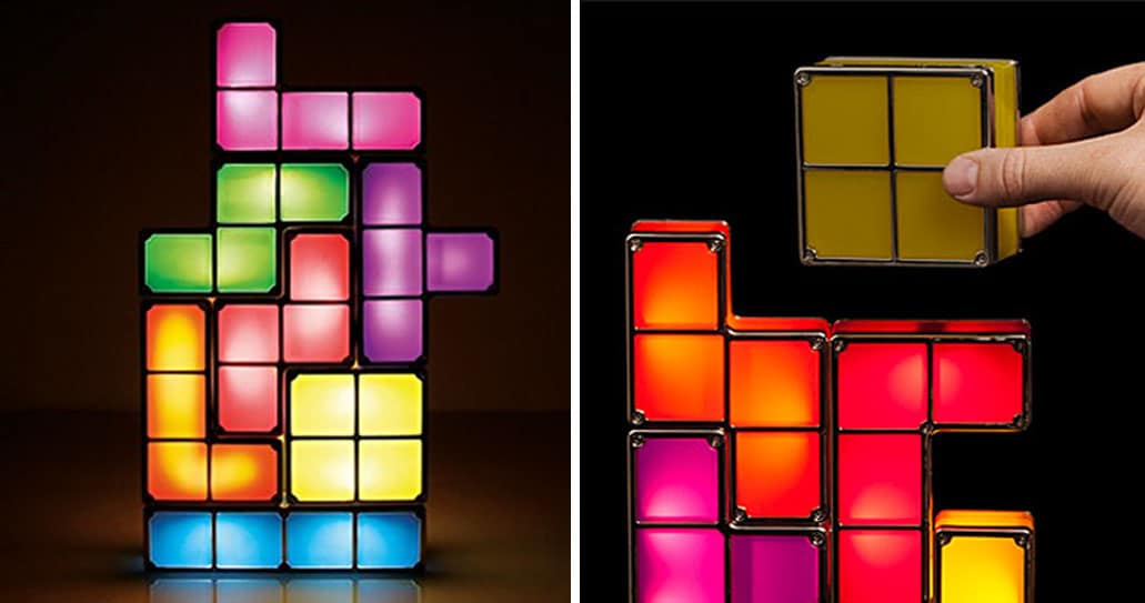 Stackable Tetris Lamp