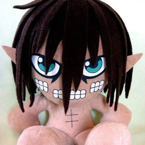 Titan Eren Plushie Shut Up And Take My Yen : Anime & Gaming Merchandise