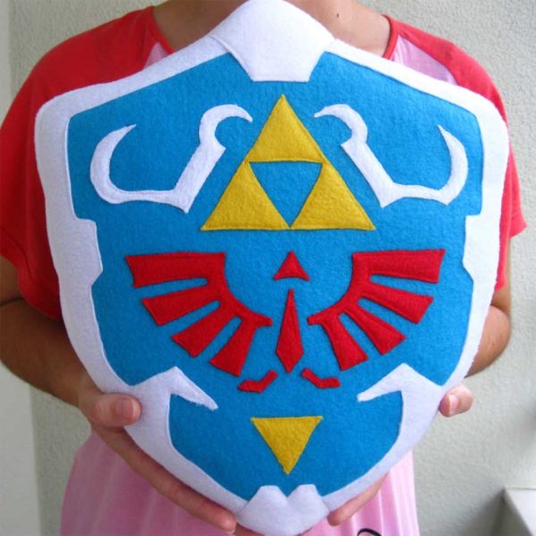 Zelda Hylian Shield Pillow