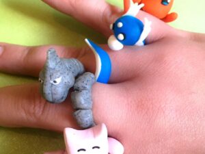 Custom Pokemon Wrap Around Rings Shut Up And Take My Yen : Anime & Gaming Merchandise
