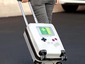 Game Boy Luggage Bag Shut Up And Take My Yen : Anime & Gaming Merchandise