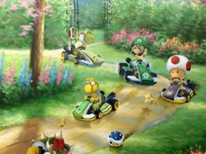 Mario Kart Painting