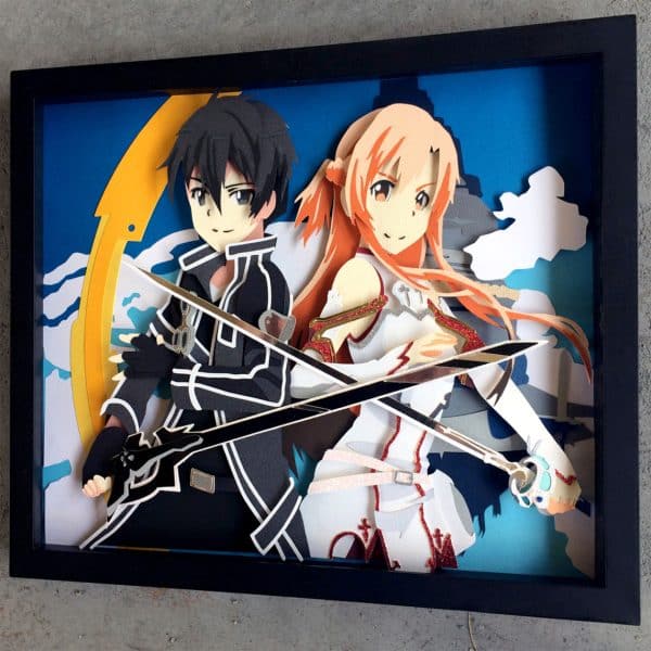 Sword Art Online Shadow box Shut Up And Take My Yen : Anime & Gaming Merchandise