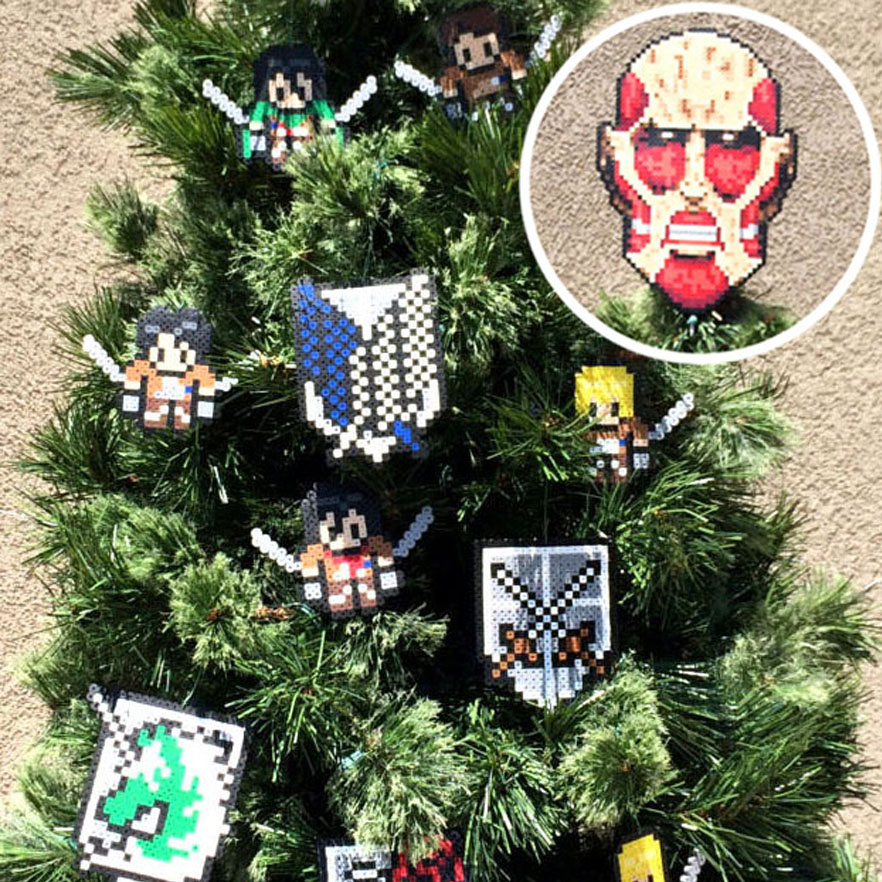 Attack On Titan Christmas Tree Decorations Shut Up And Take My Yen : Anime & Gaming Merchandise